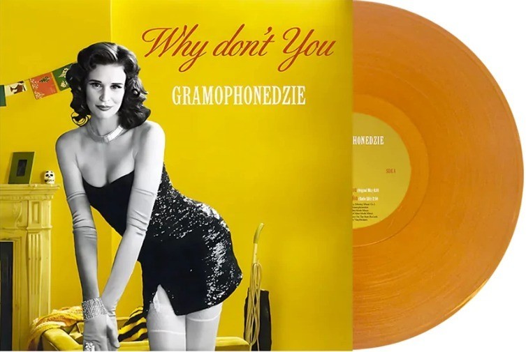 Gramophonedzie Why Don't You 12" vinyl record limited Orange reissue remastered