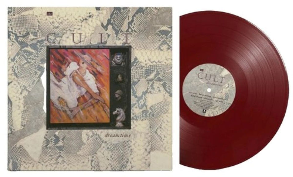 The Cult Dreamtime LP Album vinyl record remastered 2024 reissue Blood Red