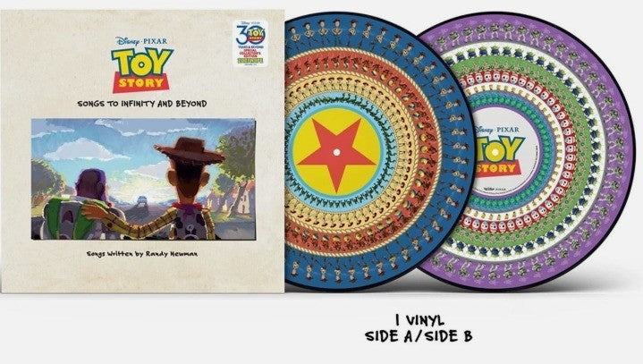 Toy Story Songs To Infinity And Beyond LP Album vinyl record limited Zoetrope
