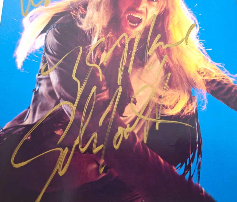 Tyler Mane as Sabertooth Hand Signed Photo autograph Size A4 with Cert
