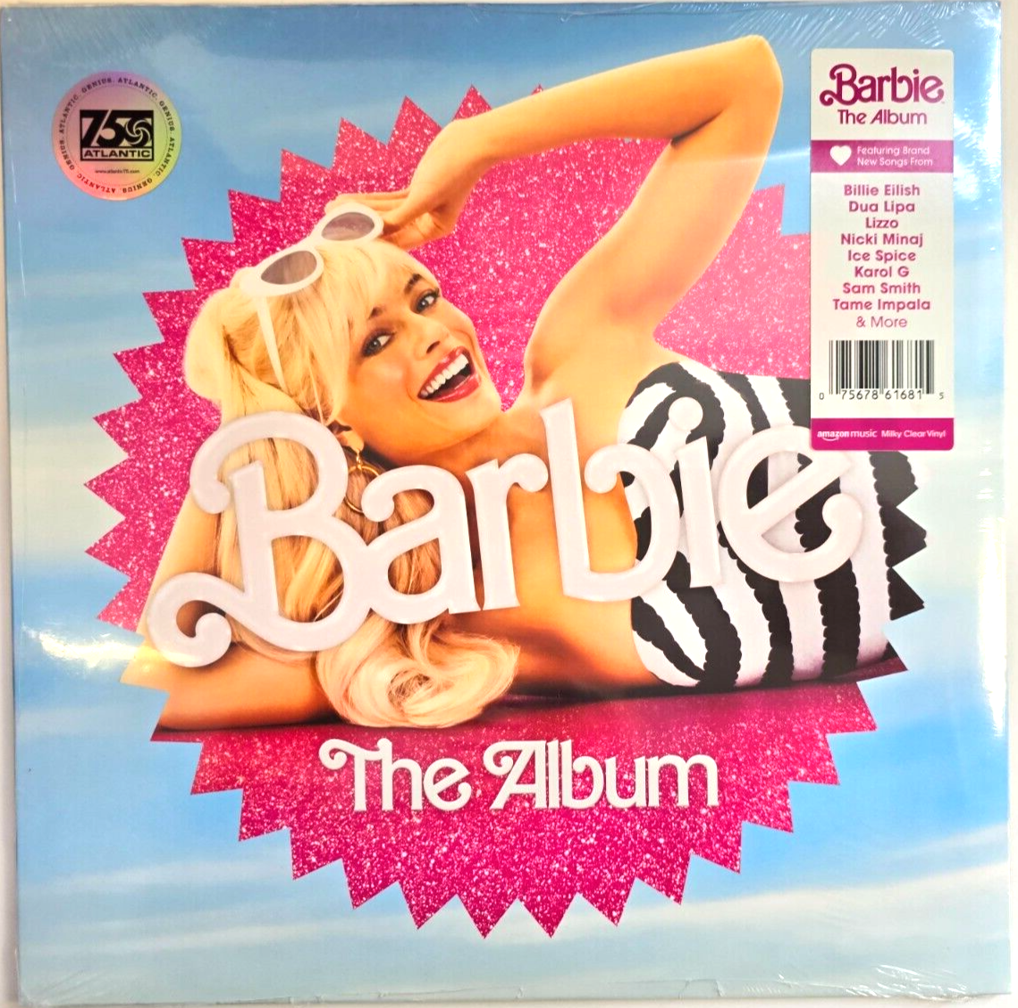 Barbie The Album LP Album vinyl record OST Limited Milky Clear compilation 2024