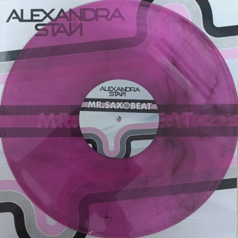 Alexandra Stan Mr Saxobeat 12" vinyl record 2025 limited Pink Marbled reissue