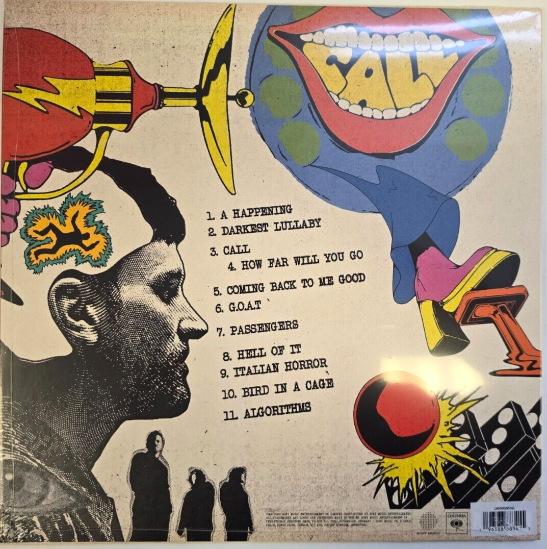Kasabian Happenings LP Album vinyl record Limited Red 2024 on Sony
