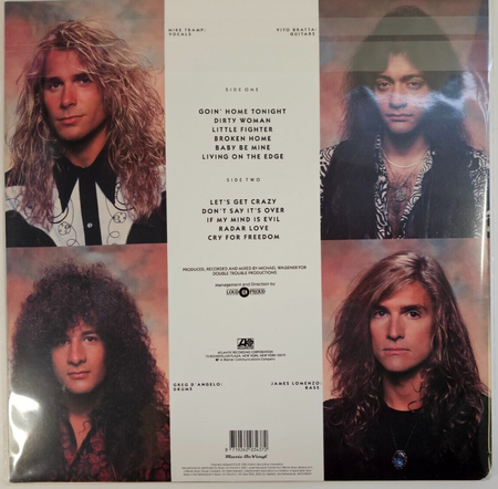 White Lion – Big Game LP Album vinyl record 2024 reissue black on Music on Vinyl