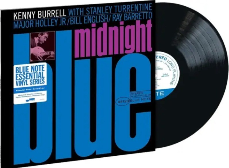 Kenny Burrell Midnight Blue LP Album vinyl record 2026 Reissue 180G on Blue Note