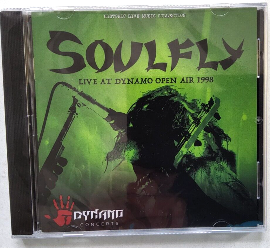 Soulfly - Live At Dynamo Open Air 2018 CD Album new sealed Dynamo Concerts Live