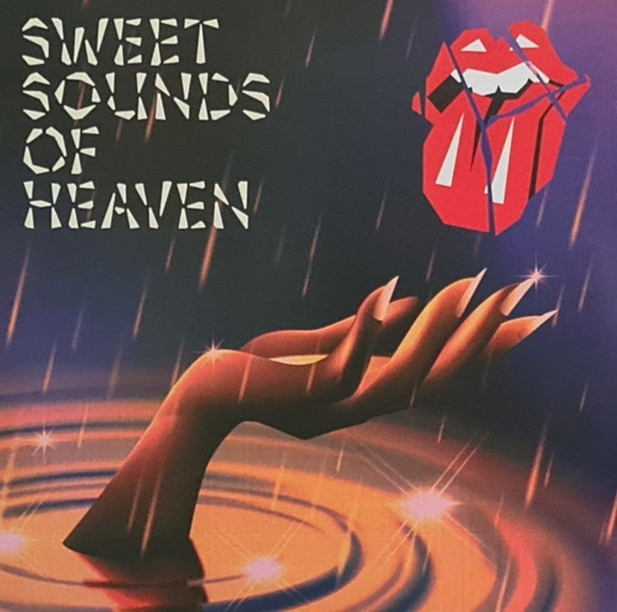 The Rolling Stones Sweet Sounds Of Heaven 10" etched vinyl record 2023 Polydor
