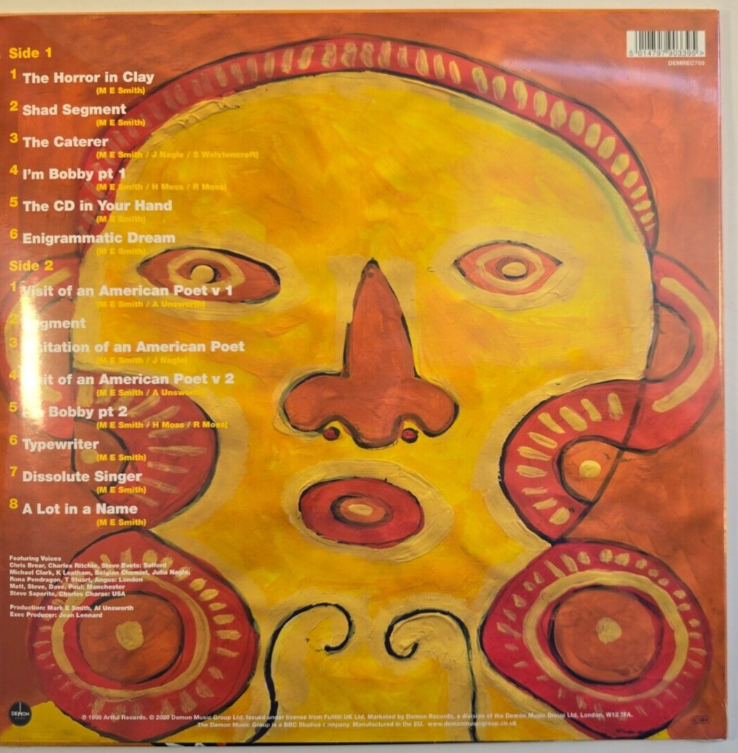 The Post Nearly Man LP Album vinyl record limited clear 2020 reissue on Demon