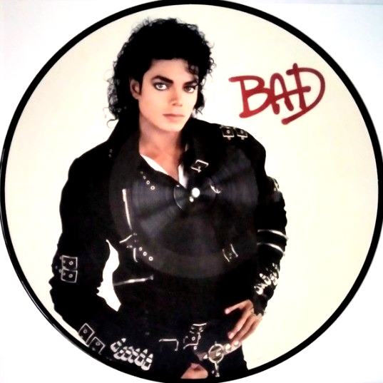 Michael Jackson Bad LP Album vinyl record 2022 reissue Picture Disc 2018