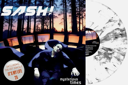 Sash! Mysterious Times It's My Life 12" vinyl limited white marble 2026 reissue