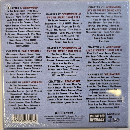 The Residents – Wormwood Box CD Boxset 8 x CD collectors edition Cherry Red