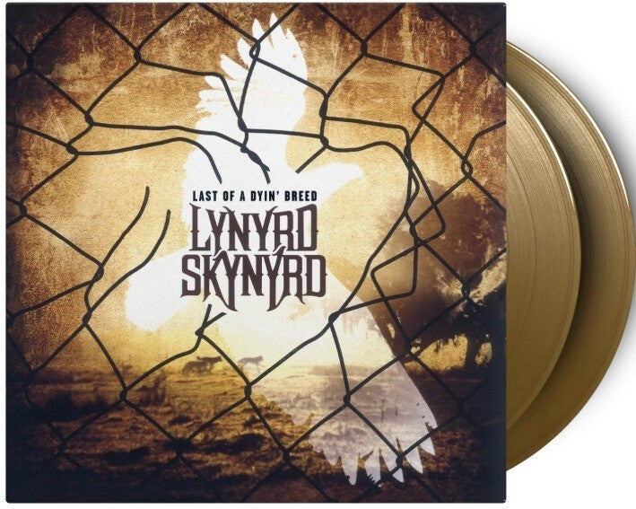 Lynyrd Skynyrd Last Of A Dyin' Breed LP Album vinyl record limited numbered gold