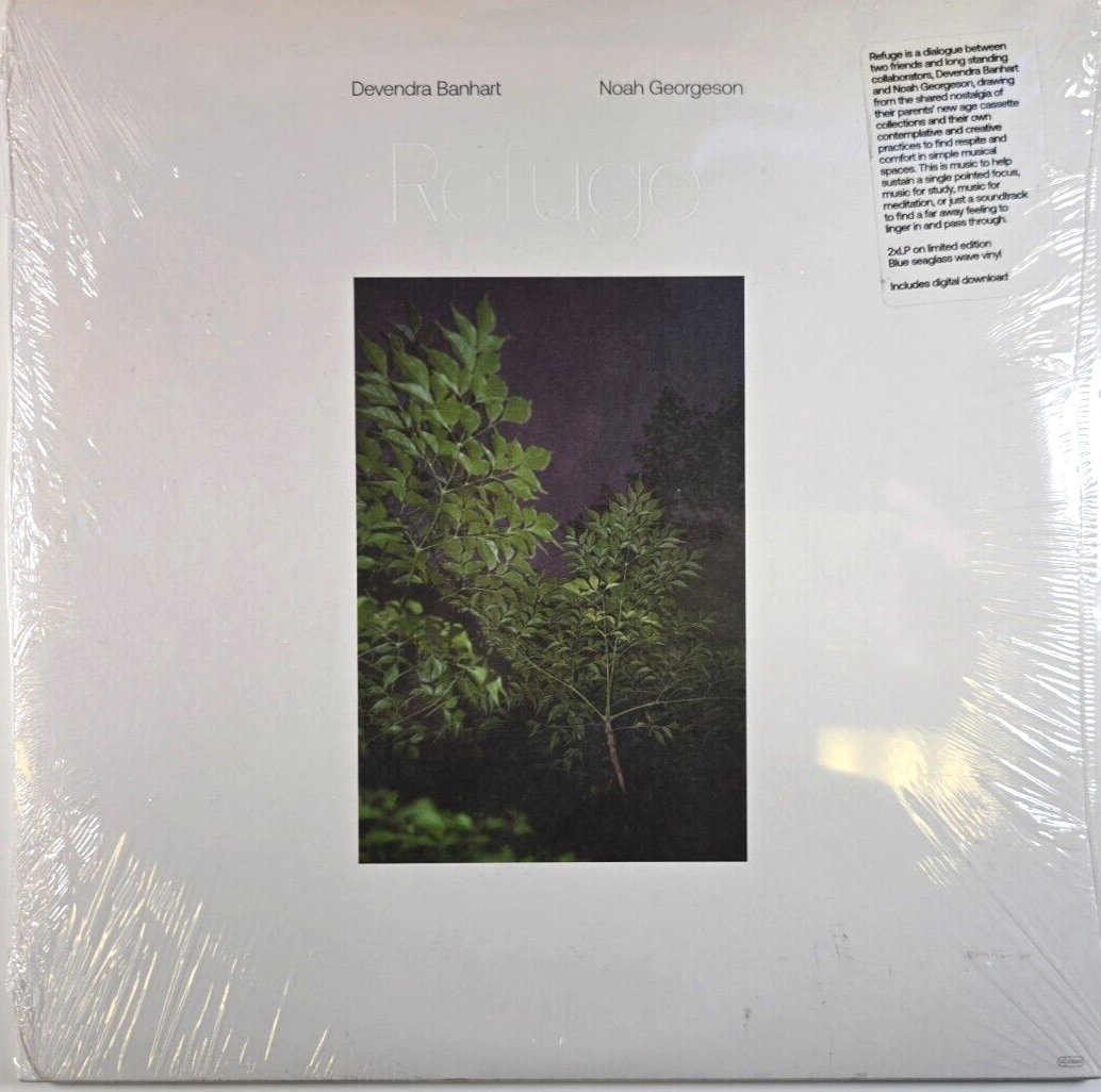 Devendra Banhart Noah Georgeson Refuge LP Album vinyl record limited blue sea