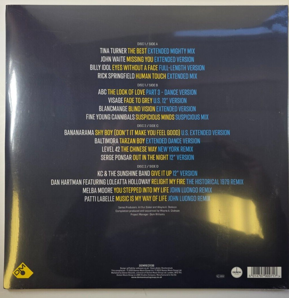 Arthur Baker / John Luongo Dance Masters John Luongo LP Vinyl record compilation