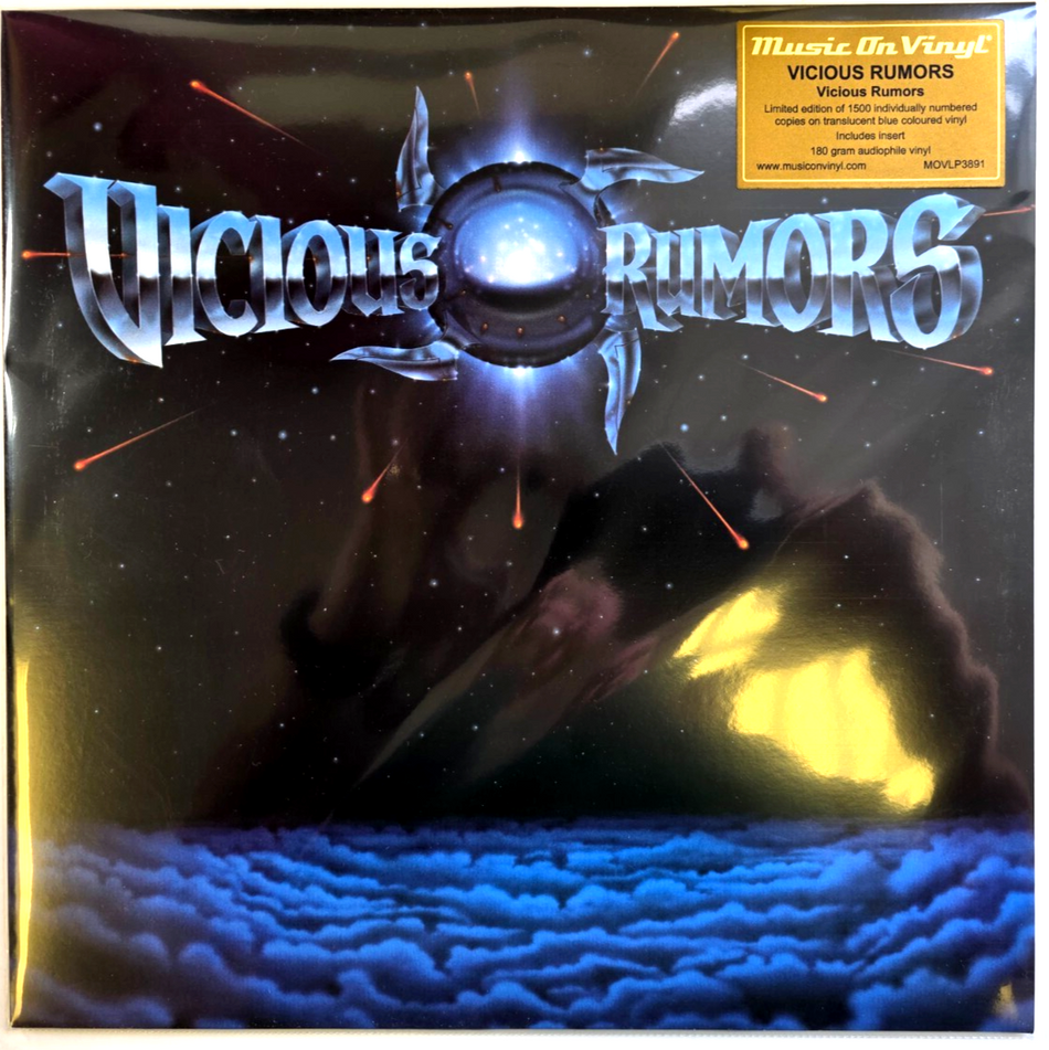 Vicious Rumors Vicious Rumors LP Album vinyl record green limited blue nuumbered