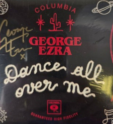 George Ezra Dance All Over Me Signed CD Columbia 2022 in digipak 