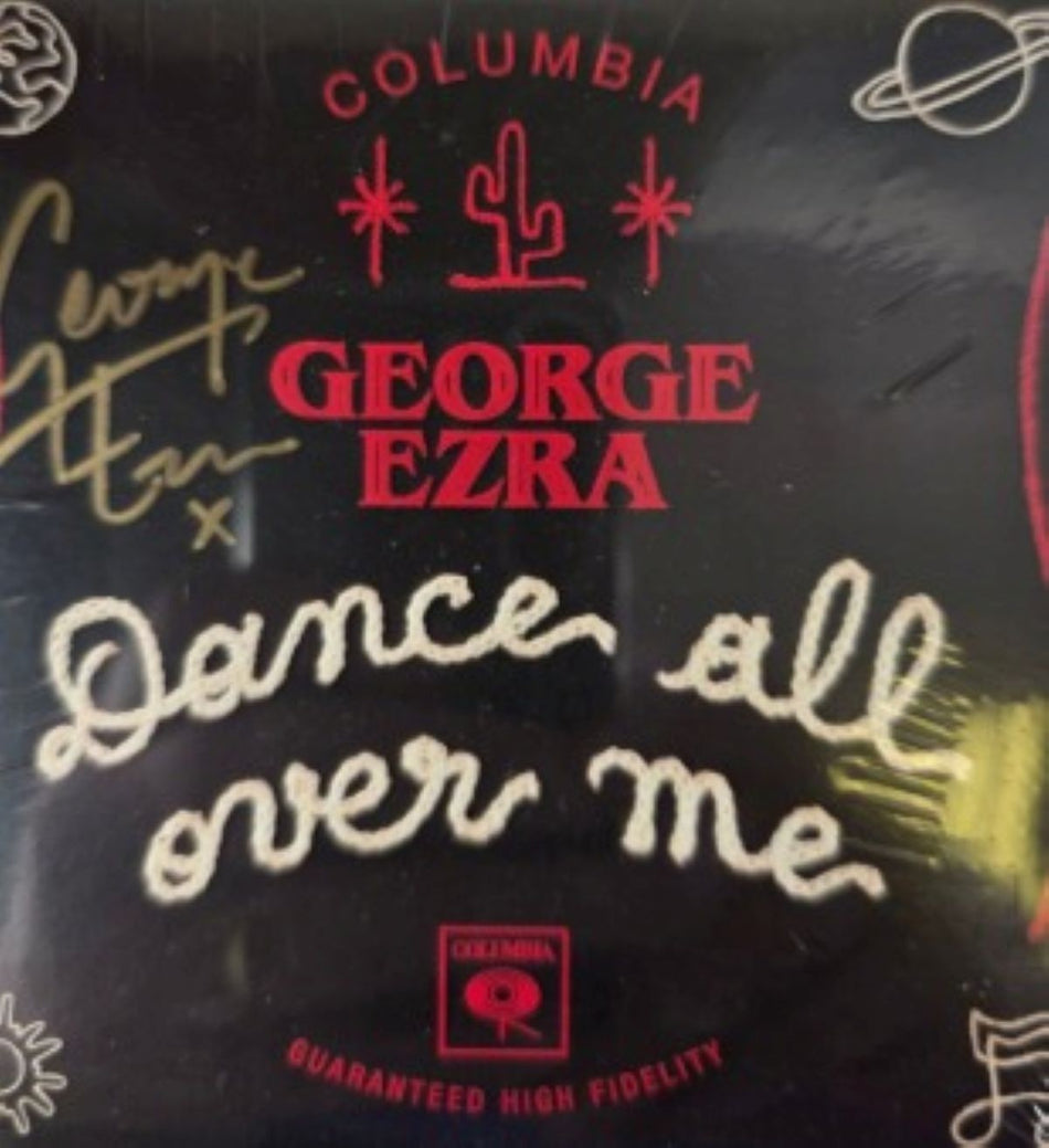 George Ezra Dance All Over Me Signed CD Columbia 2022 in digipak 