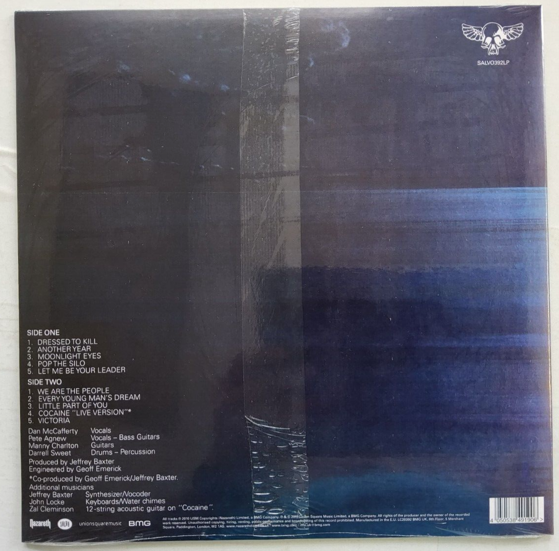 Nazareth Play'n the Game 2019 remastered Cream reissue LP Album vinyl record