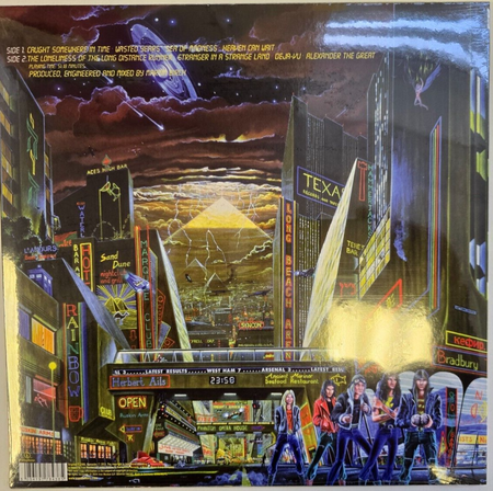 Iron Maiden Somewhere in Time LP Album vinyl record remastered 2024 reissue