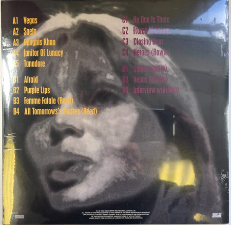 Nico Janitor Of Lunacy LP Album vinyl record numbered splatter Limited reissue