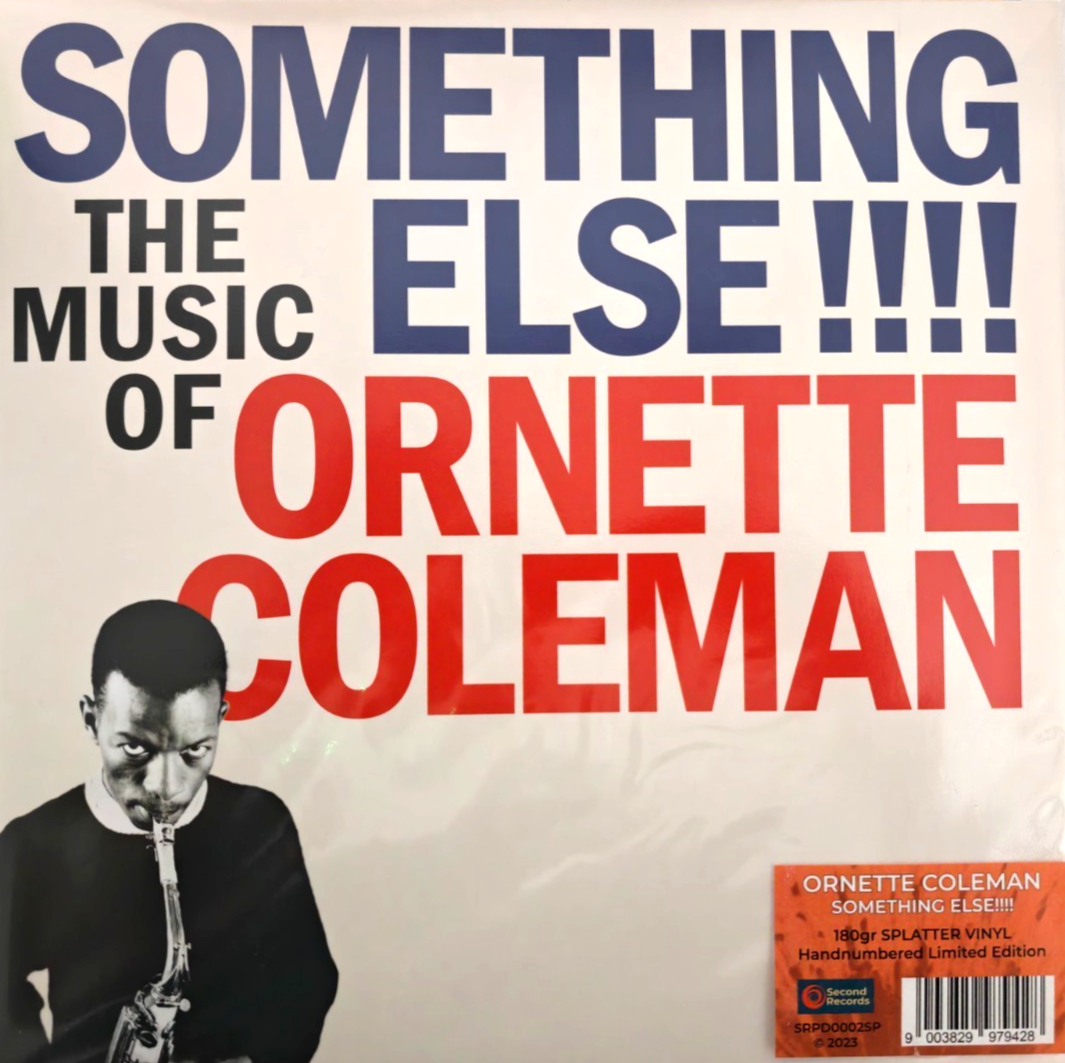 Ornette Coleman Something Else LP Album vinyl record reissue Yellow Splatter