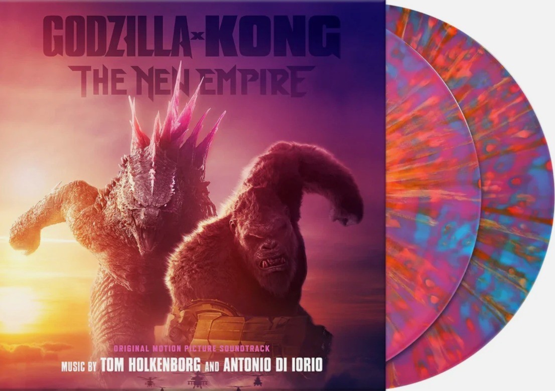 Tom Holkenborg & Antonio Di Iorio Godzilla x Kong LP Album vinyl record Splatter