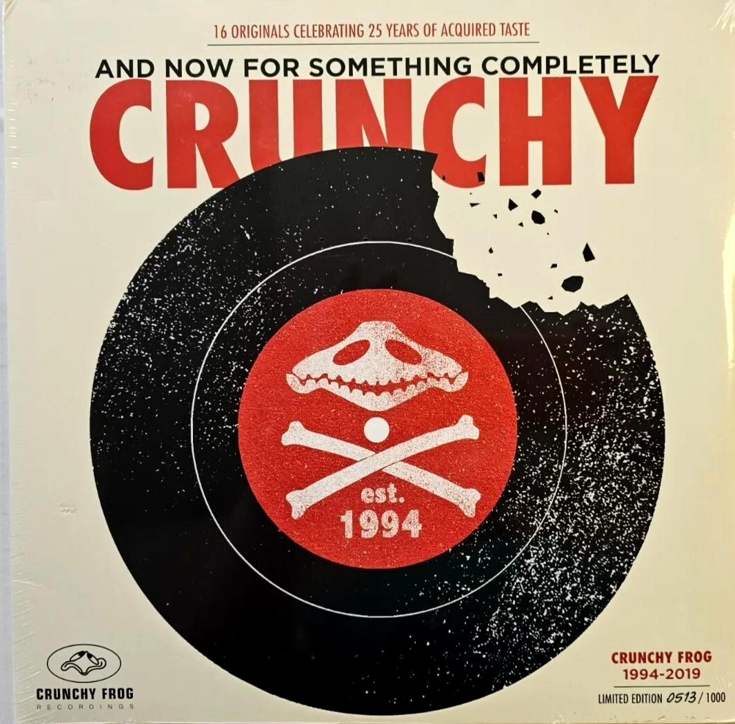 And Now for Something Completely Crunchy LP Album vinyl record compilation NEW