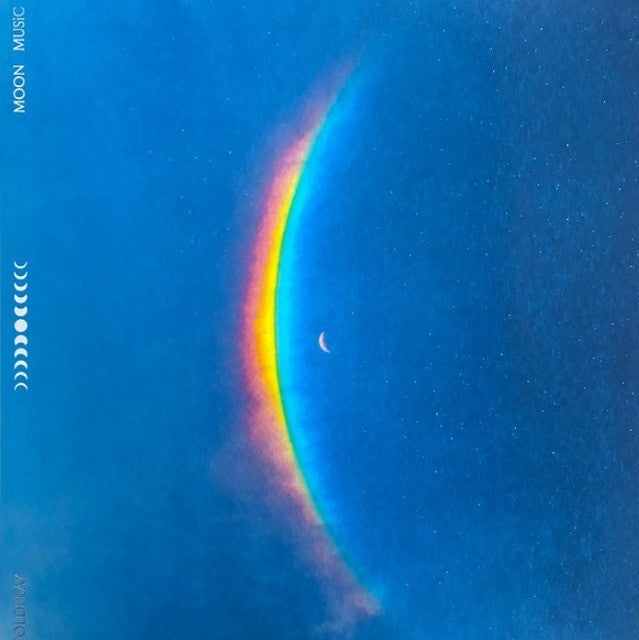 Coldplay Moon Music LP Album Vinyl Record limited clear 2024 Red on Parlophone