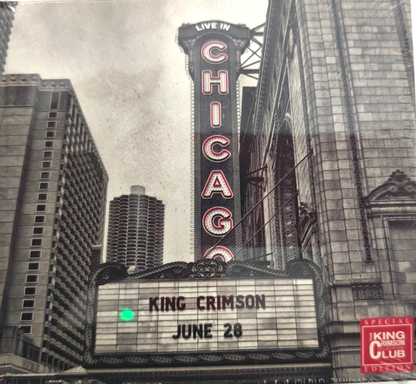 King Crimson – Live In Chicago CD 2 x Special Edition 2017 on Discipline Global