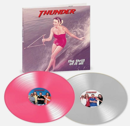 Thunder The Thrill Of It All LP Album Vinyl Record Limited Pink & Clear Reissue