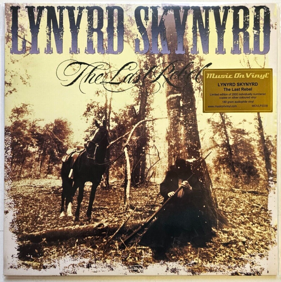 Lynyrd Skynyrd The Last Rebel limited solver numbered LP Album vinyl record NEW
