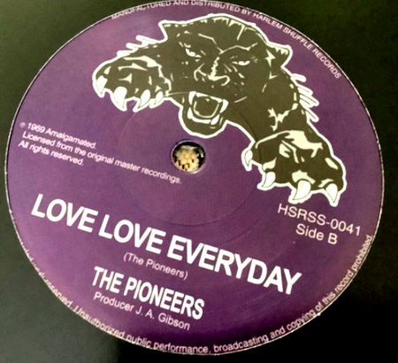 The Moon Boys / The Pioneers – Apollo 11 / Love Love Everyday 7" vinyl record