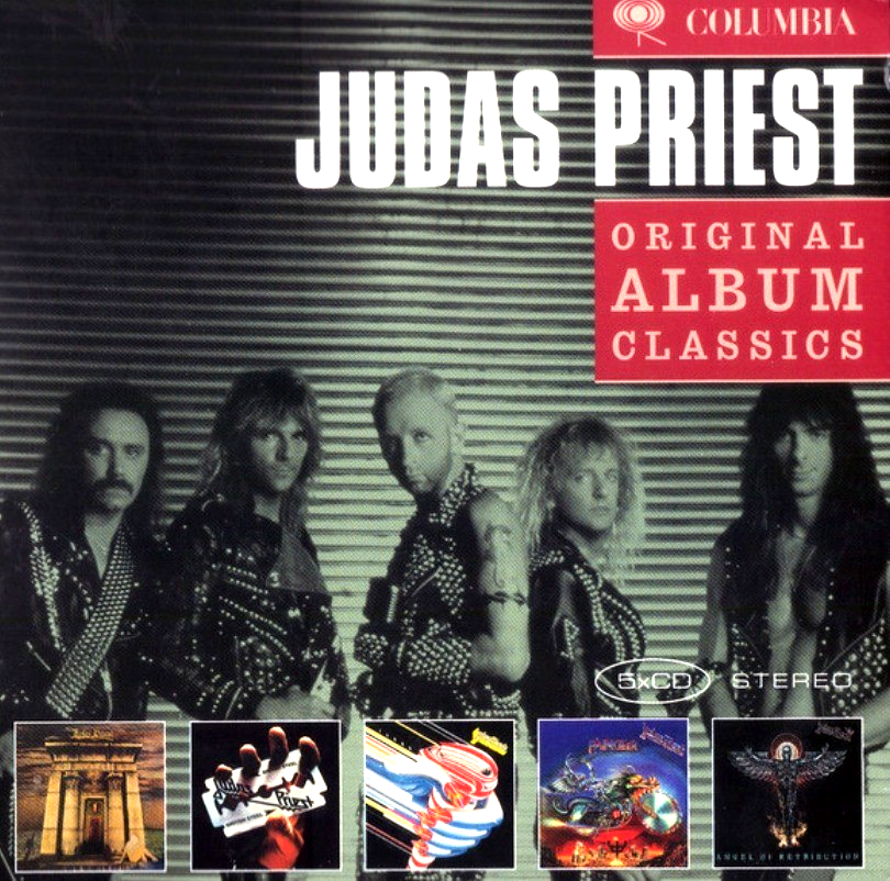 Judas Priest Original Album Classics CD Boxset 5 Disc Set on Sony 2020