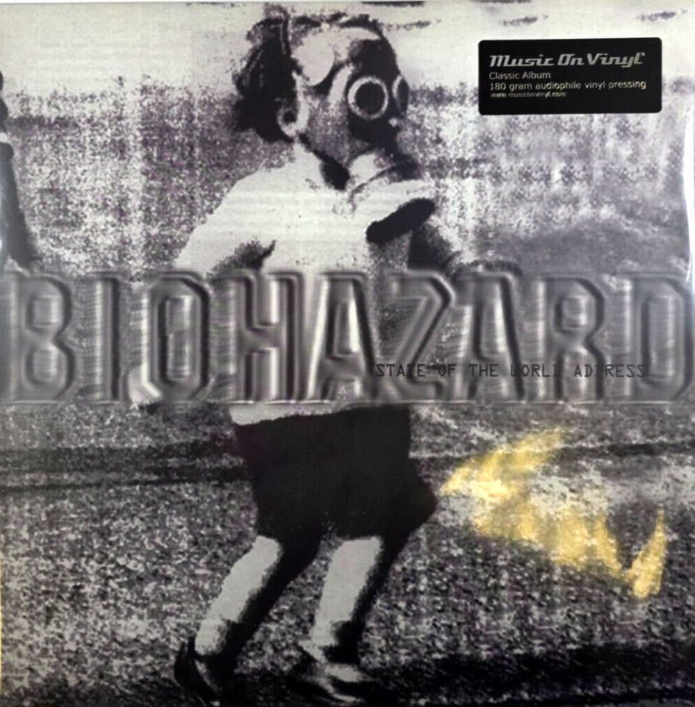 Biohazard State Of The World Address LP Album vinyl 2019 remastered 180g reissue
