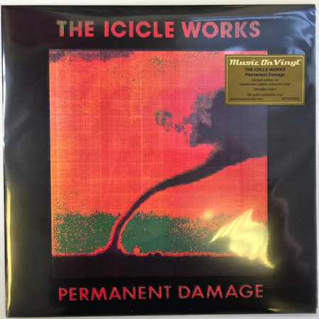 The Icicle Works Permanent Damage LP Album vinyl record remastered Orange 180g
