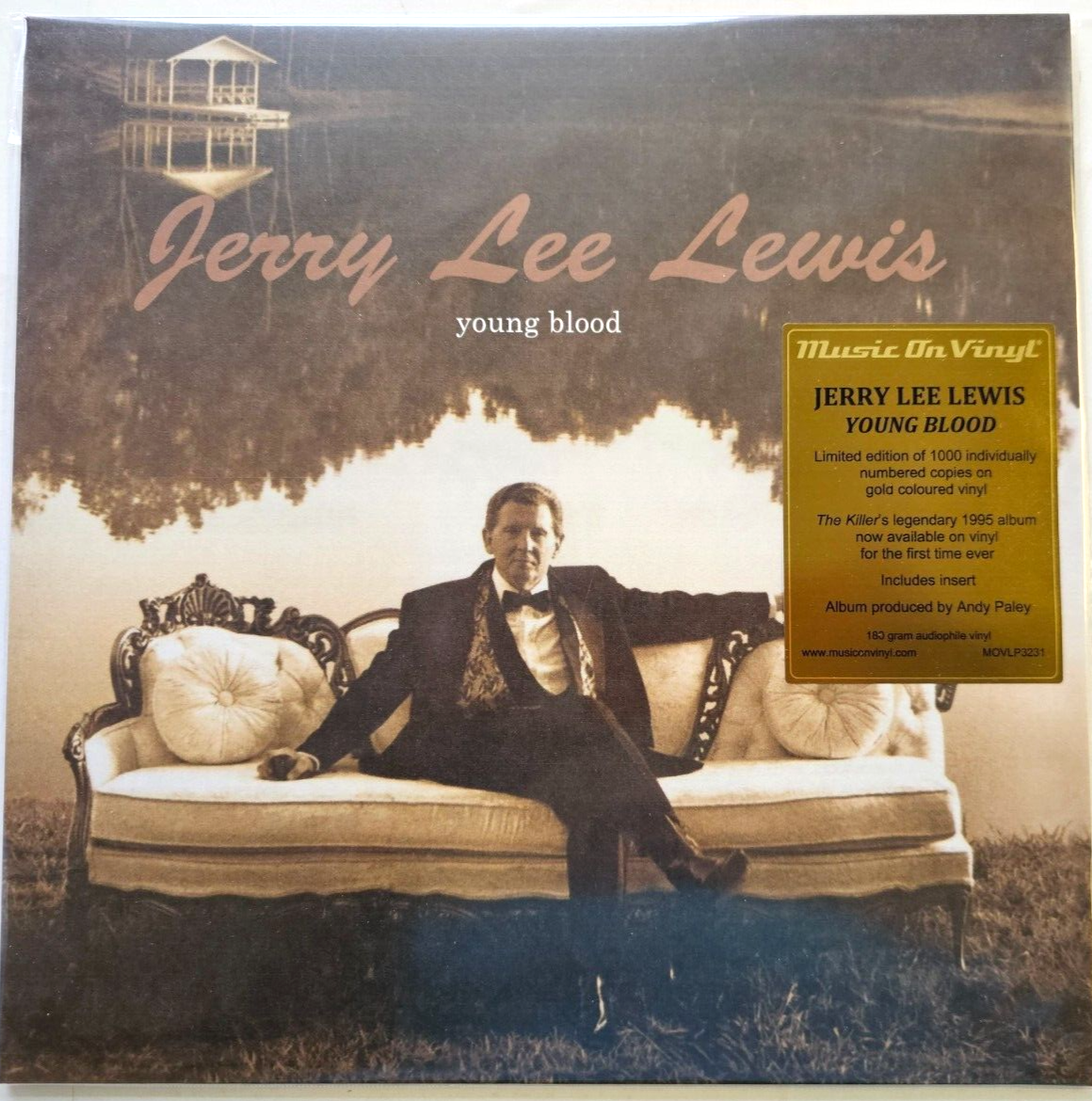 Jerry Lee Lewis Young Blood limited numbered gold LP Album vinyl record new