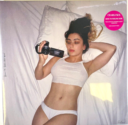 Charli XCX How I’m Feeling Now LP Album vinyl record 2022 reissue clear
