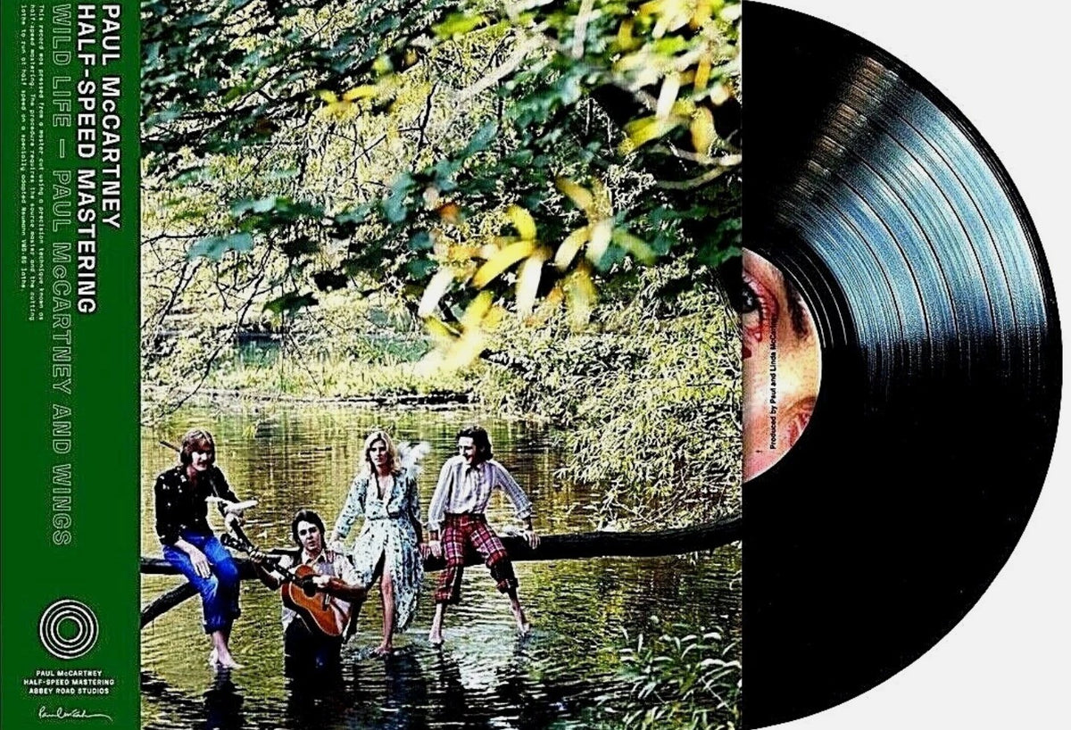 Paul McCartney And Wings Wild Life LP album vinyl record remastered 2022 reissue