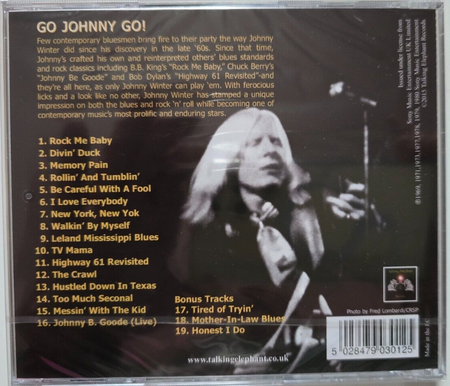Edgar Winter White Hot Blues CD compilation Album 2015  in Jewel Case