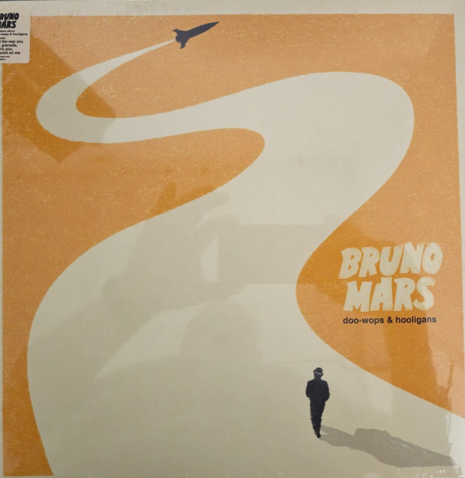 Bruno Mars Doo-Wops & Hooligans LP Album vinyl record  2010 on Elektra