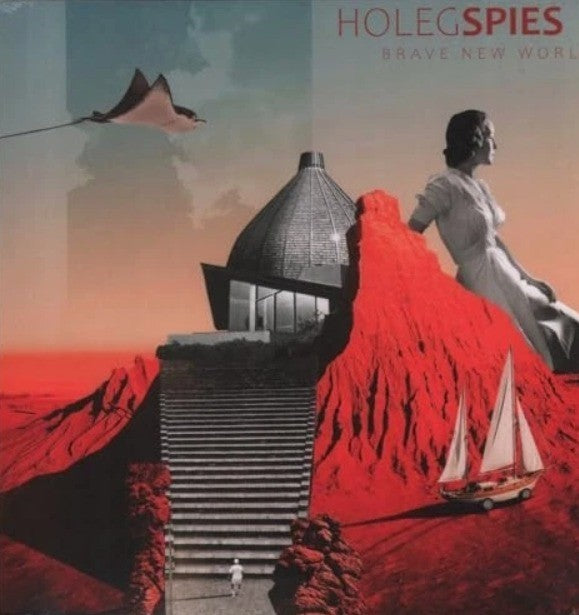 Holeg Spies Brave New World LP Album vinyl 2023 Limited Orange on Liquid Sound