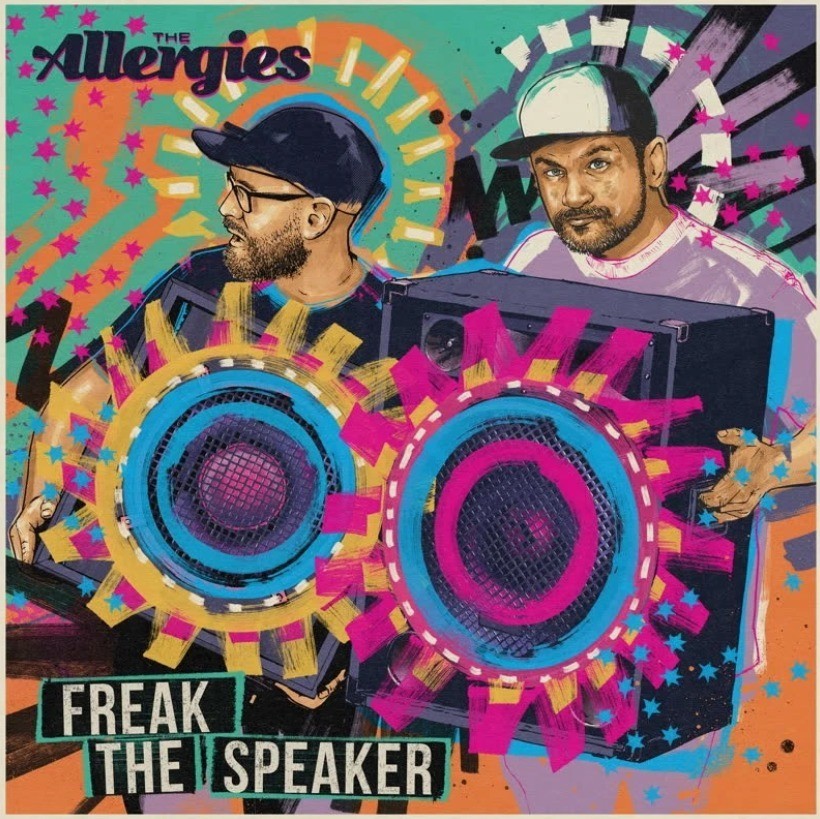 The Allergies Freak The Speaker LP Album vinyl record 2024 on Jalapeno Records