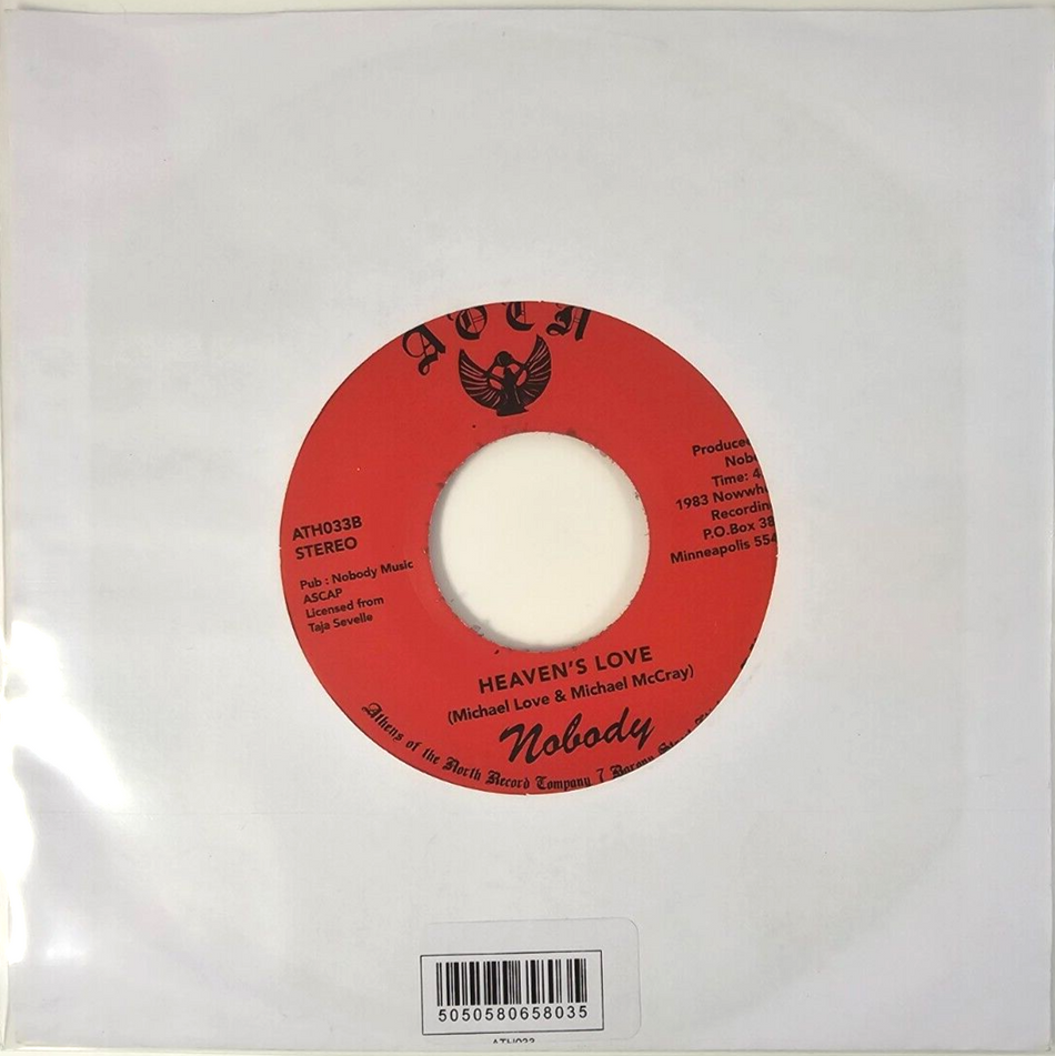 Nobody – I Saw You 7" vinyl record 2016 funk soul on Athens Of The North