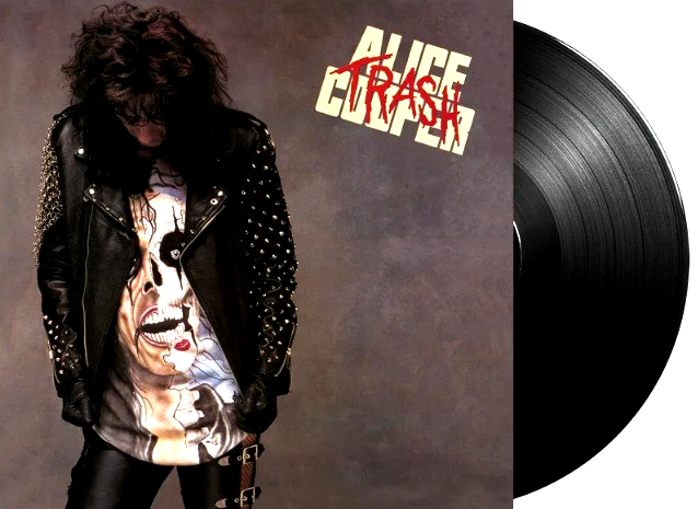 Alice Cooper Trash LP Album vinyl record 2017 Remastered 180gram reissue Black