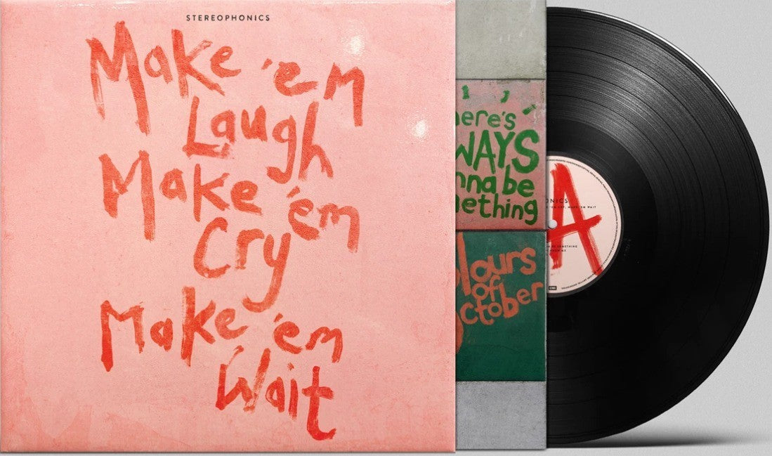 Stereophonics Make Em Laugh Make Em Cry Make Em Wait LP Album vinyl record
