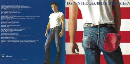 Bruce Springsteen Born In The U.S.A CD Album 2014 on Columbia rock
