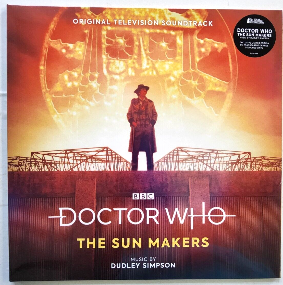 Dudley Simpson Doctor Who: The Sun Makers 2023 limited Orange Album vinyl record