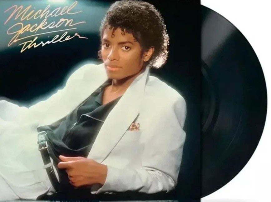 Michael Jackson Thriller LP Album vinyl record 2015 Reissue in Epic