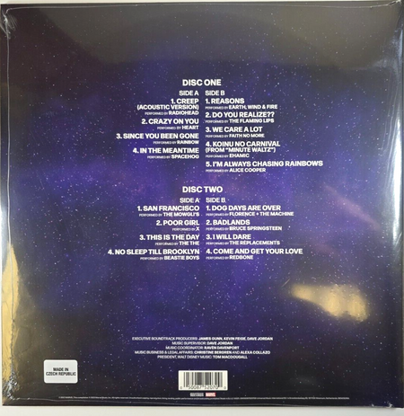 Guardians Of The Galaxy Vol. 3 LP Album vinyl record 2 x compilation 2023