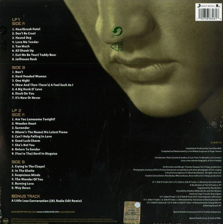 Elvis Presley ELV1S 30 #1 Hits LP Album limited Gold 180gram reissue compilation